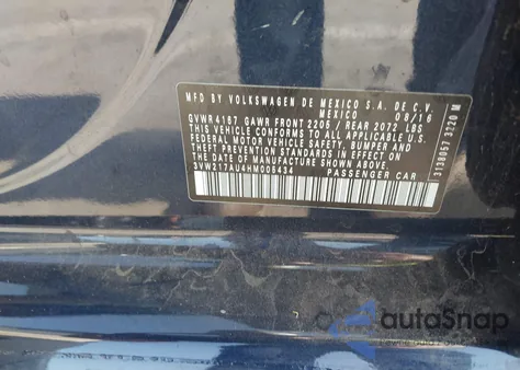 3VW217AU4HM005434